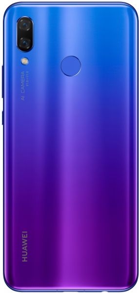 Huawei Nova 3 Dual SIM - 128GB, 4GB RAM, 4G LTE, Purple